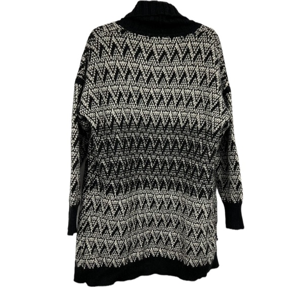 Cynthia Rowley Black Wool Alpaca Blend Cardigan Size Large - Picture 4 of 7